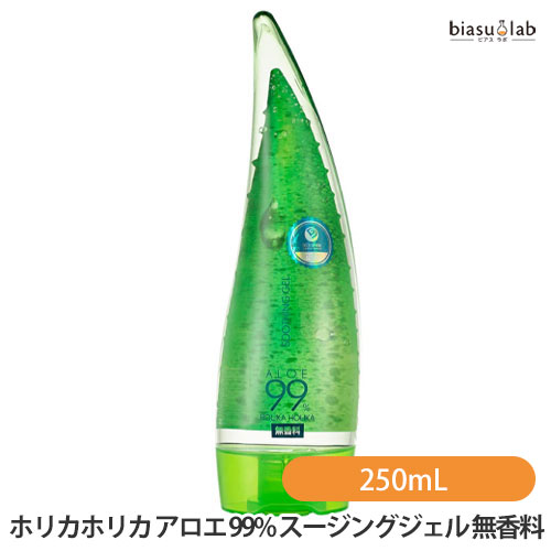 乐天商城 - [★3営業日以内に出荷] (安心の国内正規品) ホリカホリカ アロエ99% スージングジェル 無香料 250mL (国内正規品)