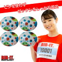 ゼッケンをしっかり装着! BIB-IT. ゼッケンピン ビブイット ゼッケン留め ゼッケンホルダー 20×25mm 4個セット お手軽 便利 ゼッケン 留め具 バブル マラソン 陸上競技 卓球 スポーツ 装着 パーツ 楽々 簡単 ユニホーム ゼッケン止め おしゃれ お洒落 ゼッケン