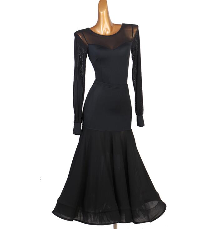 送料無料 オーダーメイド可能 社交ダンス衣装 フラメンコ トップス+スカート スタンダード レディース 社交ダンス モダン衣装 2点セット ダンスカート 高品質 大きい裾 社交ダンス 競技用のドレス 着痩せ ワルツ ダンスウェア ゴージャス ステージ パーティー ヴィーナス