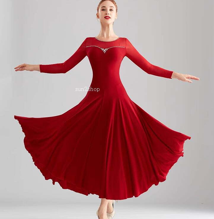 社交ダンス衣装ワンピース社交ダンス...