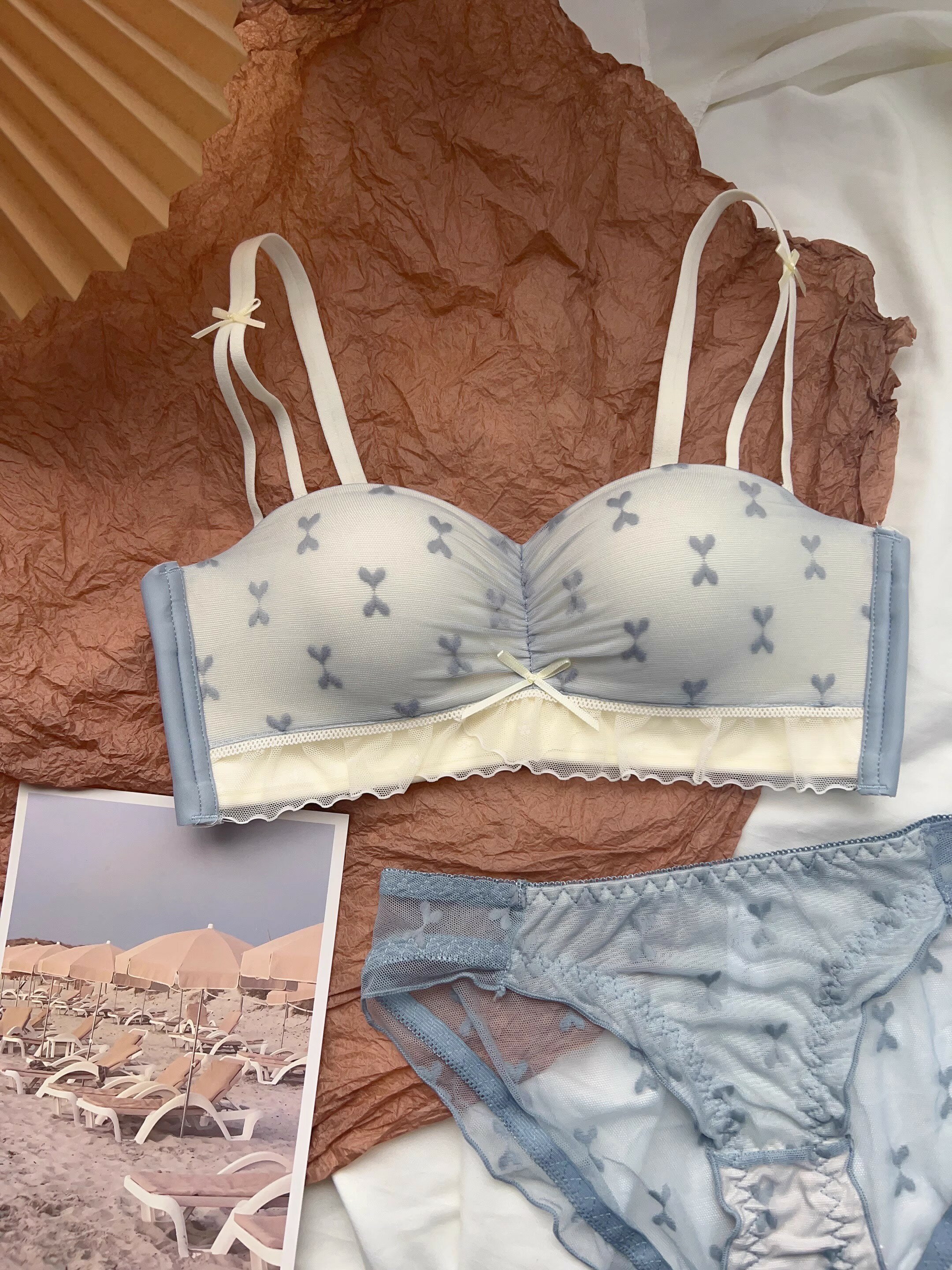 送料無料 ブラ ショーツ セクシー 超盛りブラ ショーツセット ブラジャー ブラ&ショーツ セット インナ..