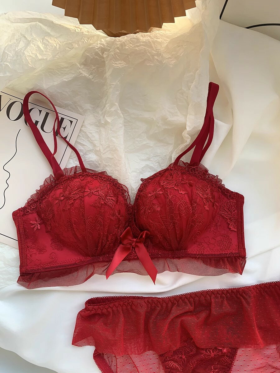 セクシー 超盛りブラ 上下セット ブラ&ショーツ セット ランジェリー セットアップ 軽い ショーツ ブラ..