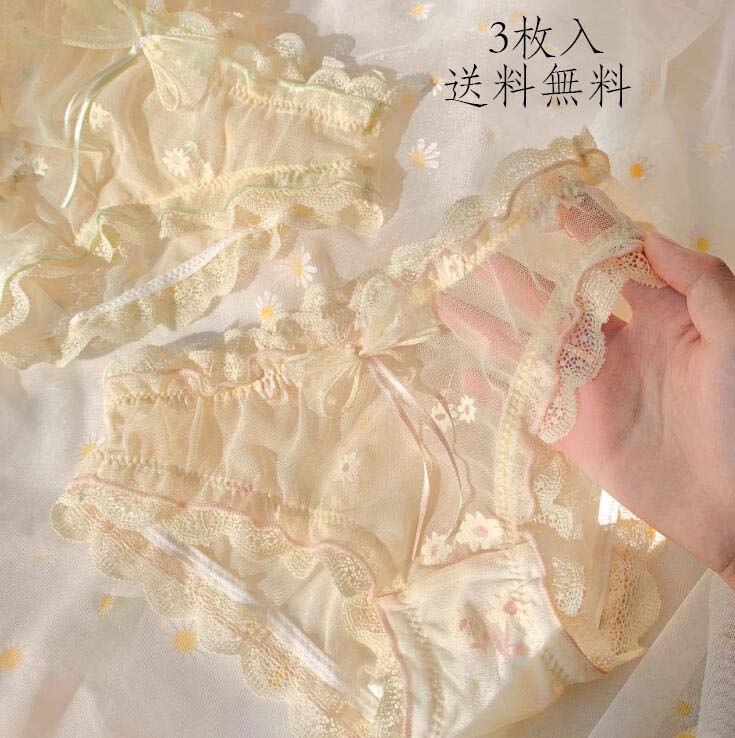 スタンダード 肌着 ショーツのみ すっぽり 大人 パンティ 美尻 ショーツセット 少女 3枚セット パンツ ..