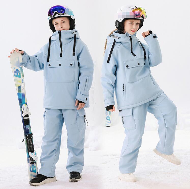 子ども スキーウエア スキーウェア キッズスキーウェア 雪遊び スノーウェア スノボウェア 子供用 ジュニア 上下セット ジャケット パンツ スノーウエア 男の子 スキー ウェア 女の子 防水 ボードウェア スノボウェア キッズ ボーイズ ガールズ スノボ 厚手★激安★セール 3