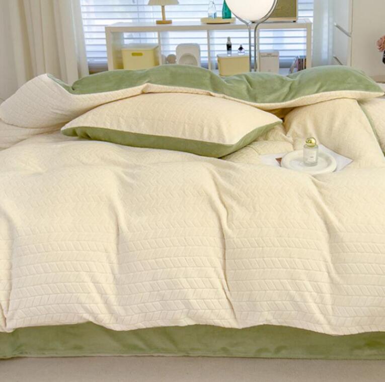 送料無料 掛け布団カバー 布団カバー フランネル 暖かい なめらか ふんわり 無地 可愛い シングル セミ..