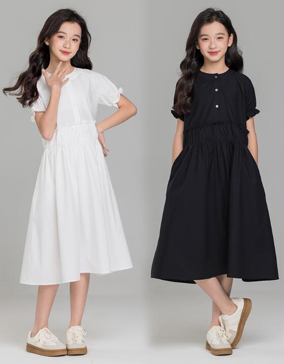 【送料無料】子供ワンピース 女の子ワンピース 短袖 夏 ワンピース 子供ドレス 女の子 可愛い 子供服 ロングワンピース キッズワンピース 入園 卒業式 入学式ワンピース 誕生日 ガールズ ピアノ発表会 結婚式ワンピース 大きいサイズ フォーマル 激安