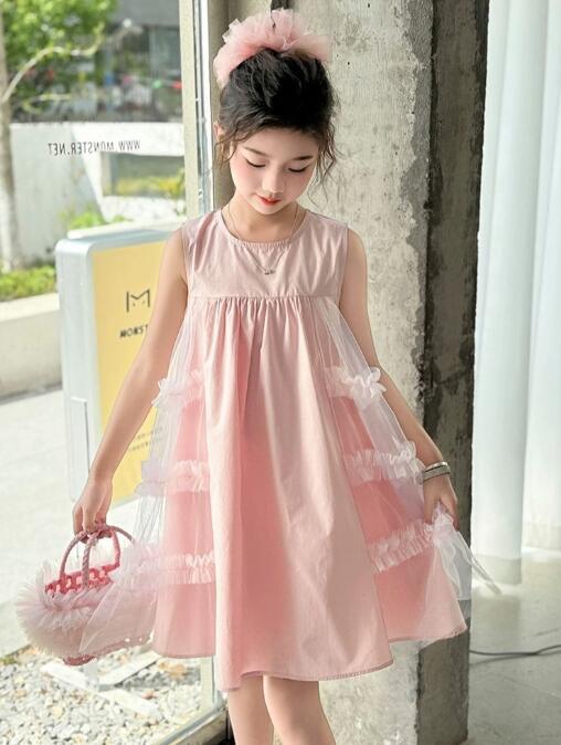 【送料無料】子供ワンピース 激安 可愛い キッズワンピース 子供服 女の子ワンピース 袖なし ロングワンピース 夏 子供ドレス ワンピース 入園 卒業式 入学式ワンピース 誕生日 女の子 ガールズ ピアノ発表会 結婚式ワンピース 大きいサイズ フォーマル