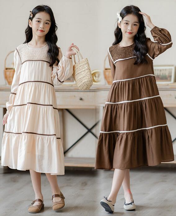【送料無料】ワンピース 可愛い 子供ワンピース 春夏 子供ドレス 子供服 女の子ワンピース キッズワンピース 女の子 長袖 入園 卒業式 入学式ワンピース 誕生日 ロングワンピース ガールズ ピアノ発表会 結婚式ワンピース 大きいサイズ フォーマル 激安