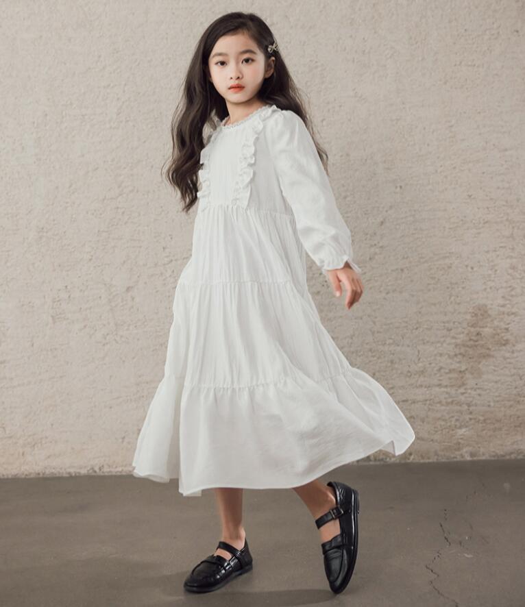 【送料無料】キッズワンピース 女の子 ワンピース 可愛い 子供ワンピース 春夏秋 子供ドレス 子供服 女の子ワンピース 長袖 入園 卒業式 入学式ワンピース 誕生日 ロングワンピース ガールズ ピアノ発表会 結婚式ワンピース 大きいサイズ フォーマル 激安
