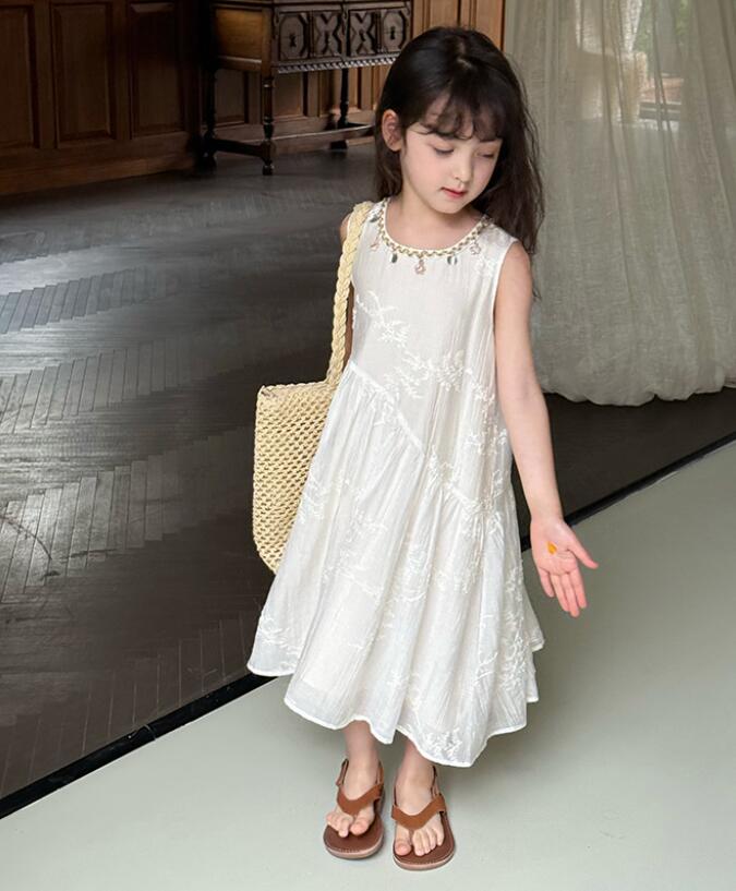 【送料無料】女の子ワンピース 子供ワンピース 袖なし 女の子 激安 キッズワンピース フォーマル 入園 卒業式 入学式ワンピース 誕生日 ガールズ 夏 可愛い 子供服 子供ドレス ワンピース ピアノ発表会 結婚式ワンピース ロングワンピース 大きいサイズ