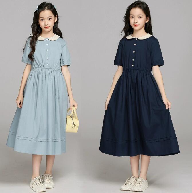 【送料無料】キッズワンピース 夏 可愛い ロングワンピース 女の子 短袖ワンピース 女の子ワンピース 激安 子供服 ワンピース ゆったり フォーマル 入園 卒業式 入学式ワンピース 子供ドレス ピアノ発表会 結婚式ワンピース 子供ワンピース ガールズ 大きいサイズ