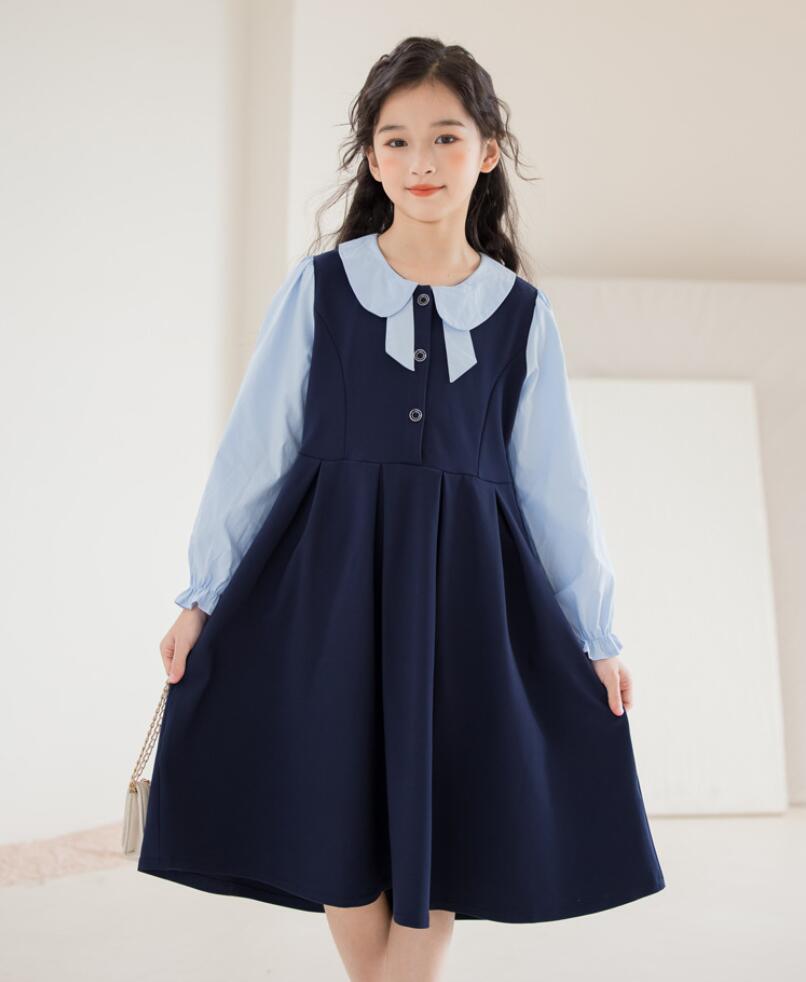 【送料無料】キッズワンピース ロングワンピース 長袖 女の子 フォーマル 入園 卒業式 入学式ワンピース 子供ワンピース 春秋 可愛い ワンピース ガールズ 子供ドレス ピアノ発表会 結婚式ワンピース 大きいサイズ 女の子ワンピース 激安 子供服 ワンピース