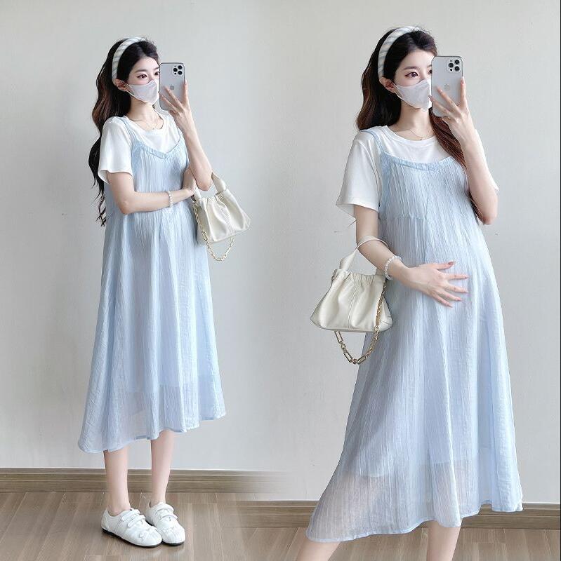 ビーバームの送料無料 妊娠 マタニティウェア 授乳服 妊婦服 マタニティワンピース マタニティ 妊婦 あったか 春夏 授乳ワンピース レディースワンピース 体型カバー カジュアル 面接 大きいサイズ ルームウェア 出産 産前 産後 臨月 半袖 きれいめ おしゃれ 可愛い M L XL XXL｜アングル3