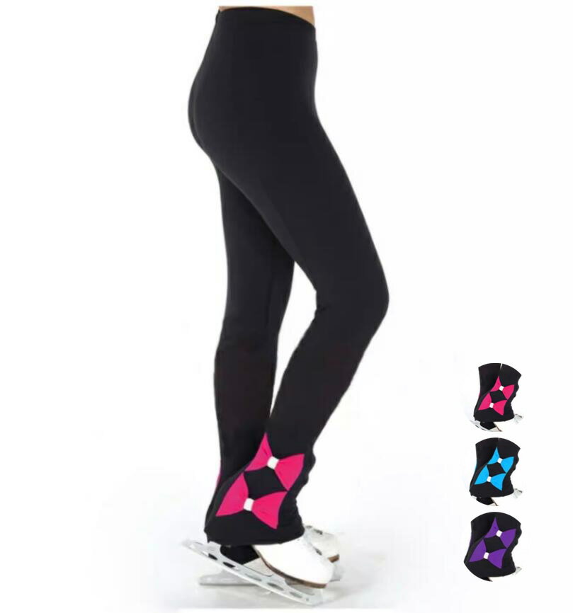 スケートパンツ スケートウエア パンツ 練習衣装 女性 タイツ 高弾性 フィギュアスケート 子供 大人 フィギュアスケートパンツ レギンス アイスパンツ 練習着 アイスフィギュアスケートウエア ロングパンツ トレーニング 優しい 大きいサイズ 3XLまで