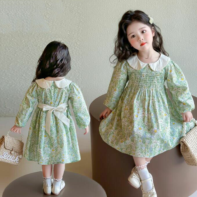 【送料無料】子供服 子供ドレス 長袖 ワンピース 女の子 春秋服 キッズワンピース お姫様 ベビー 可愛い 子供ワンピース 激安 誕生日 ガールズ ピアノ発表会 結婚式ワンピース 女の子ワンピース お出かけ 入園 卒業式 入学式ワンピース 大きいサイズ ロング おしゃれ