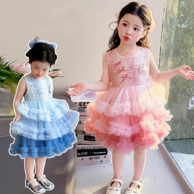 【送料無料】子供ワンピース お姫様 キッズワンピース ベビー 女の子ワンピース 子供服 子供ドレス 袖なし ワンピース 女の子 夏服 可愛い 激安 誕生日 ガールズ ピアノ発表会 結婚式ワンピース お出かけ 入園 卒業式 入学式ワンピース 大きいサイズ ロング おしゃれ