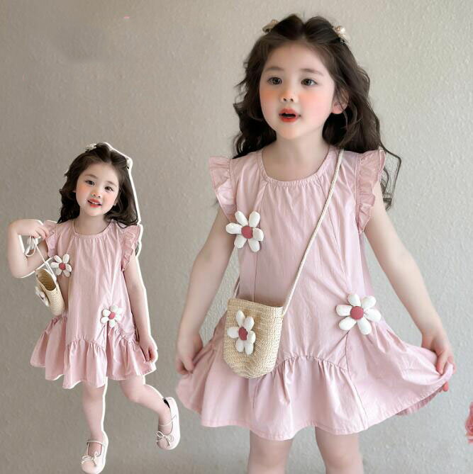 【送料無料】夏服 ワンピース 子供ドレス 袖なし キッズワンピース ベビー 女の子ワンピース 子供服 女の子 子供ワンピース 激安 誕生日 ガールズ ピアノ発表会 結婚式ワンピース 可愛い お姫様 お出かけ 入園 卒業式 入学式ワンピース 大きいサイズ ロング おしゃれ