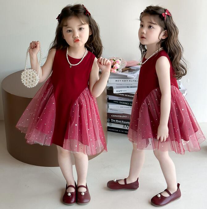 【送料無料】子供服 子供ドレス キッズワンピース 誕生日 ガールズ ピアノ発表会 結婚式ワンピース 夏服 子供ワンピース 袖なし 可愛い ベビー 女の子ワンピース お姫様 女の子 ワンピース 激安 お出かけ 入園 卒業式 入学式ワンピース 大きいサイズ ロング おしゃれ