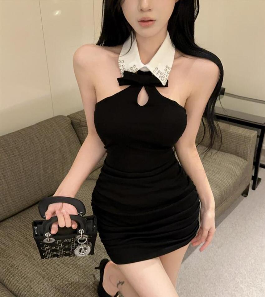 Rakuten - 【送料無料】レディースワンピース セクシー キャバドレス 着痩せ 女性 タイトワンピース 韓国風 ドレス お嬢様 ワンピース 可愛い ショート丈 お呼ばれワンピース きれいめ パーティードレス 高級感 誕生日 結婚式 二次会 イブニングドレス dress おしゃれ