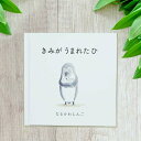 手のひらサイズ きみがうまれたひ (ハードカバー仕様) なるかわしんご 絵本出産祝い ギフト
