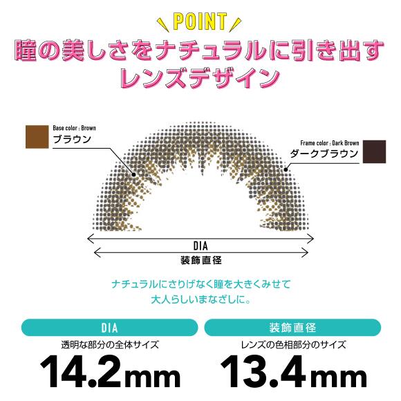 ブロンズブラウンポイントポイント