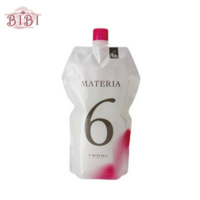 ٥ ޥƥꥢ  W6% 1000ml 2ޡ Ұʡ ڥإ顼 Lebel MATERIA ץեåʥ