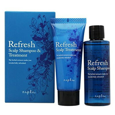 Rakuten - ナプラ リフレッシュ スキャルプ シャンプー&トリートメント ミニセット 60ml&40g