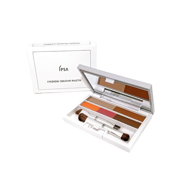 【リニューアル】IPSA イプサ　アイブロウ クリエイティブパレット / 3.3g　眉メイク 赤とオレンジのニュアンスカラーのサムネイル