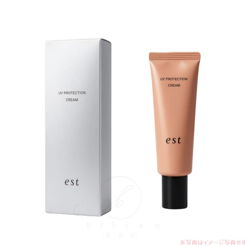 商　　品　　明　　細 品名 UVプロテクション クリーム / SPF50+ / PA++++ / 30g 商品説明 砂漠の乾きに挑む、ミルクUV。紫外線により、乾燥時の角層の収縮が加速するという事実に着目。 紫外線の抜け道をミクロレベルでふさぎ肌への侵入を防御。つけている間中肌をケアし続け、日中も潤い溢れるなめらかなハリ肌へ。 使用方法 【使用方法】 ・スキンケアで肌を整えたあと、適量(直径1.3cmくらい)を顔全体になじませます。 区分 ブランド名　est 化粧品//日本国内流通品（並行輸入品ではありません） 広告文責 株式会社アールアンドエス TEL:03-5682-0300 ※在庫更新のタイミングにより、在庫切れの場合やむをえずキャンセルさせていただく可能性があります。ご了承のほどよろしくお願いいたします。 ※画像はイメージです。商品の色と異なる場合がありますのでご注意ください。 ご注意 ●お肌に異常が生じていないかよく注意して使用してください。 化粧品がお肌に合わないとき即ち次のような場合には、使用を中止して下さい。そのまま化粧品類の使用を続けますと、症状を悪化させることがありますので、皮膚科専門医等にご相談されることをおすすめします。 ●使用中、赤み、はれ、かゆみ、刺激、色抜け（白斑等）や黒ずみ等の異常があらわれた場合。 ●使用したお肌に、直射日光があたって上記のような異常があらわれた場合。 ※保管および取扱い上の注意 使用後は容器の口を清潔に保ち、キャップをしめて保管ください。 乳幼児の手のとどかない所に保管してください。 直射日光のあたる場所、極端に高温又は低温の場所には保管しないでください。 重要事項 ●未開封のため、中身の確認できません。商品の性質上、初期不良を含み、返品・交換は承りかねます。 ●色・タイプなどの間違い、肌に合わないなど、お客様ご都合の返品は承りかねます。 ●パッケージデザイン等は予告なく変更となる場合がございます。 ●商品の改良等にともない、成分や表示内容が変更になる場合がございます。 ●この商品は弊社他店舗でも販売しております。在庫数の更新は随時行っておりますが、お買い上げいただいた商品が、品切れになってしまうこともございます。その場合、お客様には連絡をいたしますが、万が一入荷予定がない場合は、キャンセルさせていただく場合もございます。 ●画面上と実物では多少色具合が異なって見える場合もございます。 ●破損紛失に関して 　メール便(定形外普通郵便）追跡なし・ポスト投函・破損紛失などは補償ありません。 　追跡ありメール便：追跡あり・ポスト投函・破損紛失などは補償金額3千円まで。　小型宅急便：追跡あり・手渡し・破損紛失などは補償金額5万円まで。 　追加料金でヤマトコンパクト/宅急便に変更することができます。 　コンパクトに変更 　宅急便に変更 予めご了承くださいますようお願い申し上げます。