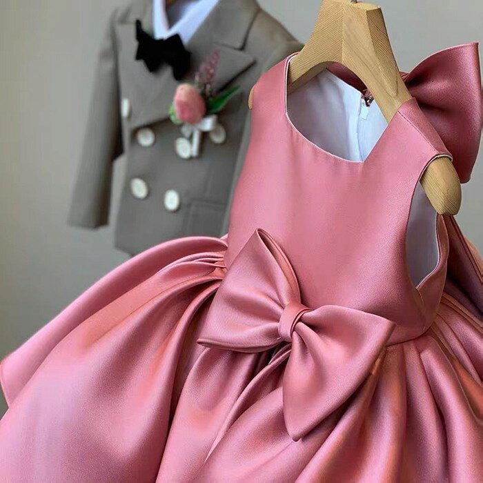 【Diary of love 愛の日記】ピアノ発表会 キッズドレス 子供ドレス 女の子 刺繍ドレス　子供ワンピース 結婚式 入園式 ワンピ ピアノ発表会 演奏会 子供服 キッズドレス 子ども フォーマルドレス 4color 110cm/120cm 130cm/140cm/150cm/160cm/170cm 2