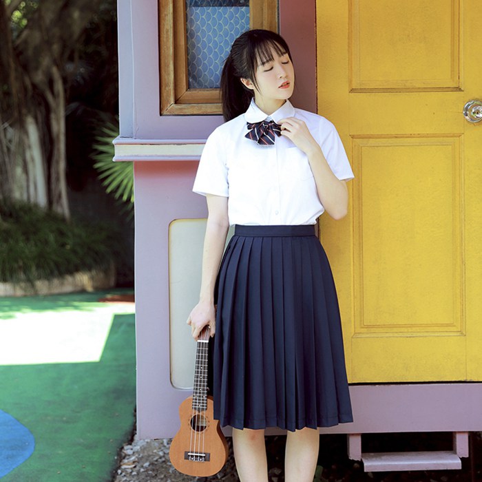 【女子高生 JK 制服 リボン付き3点セット レディース ギャル 制服 大きいサイズあり ファッション 学生服 コスプレ スクール セーター スクールセーター ...