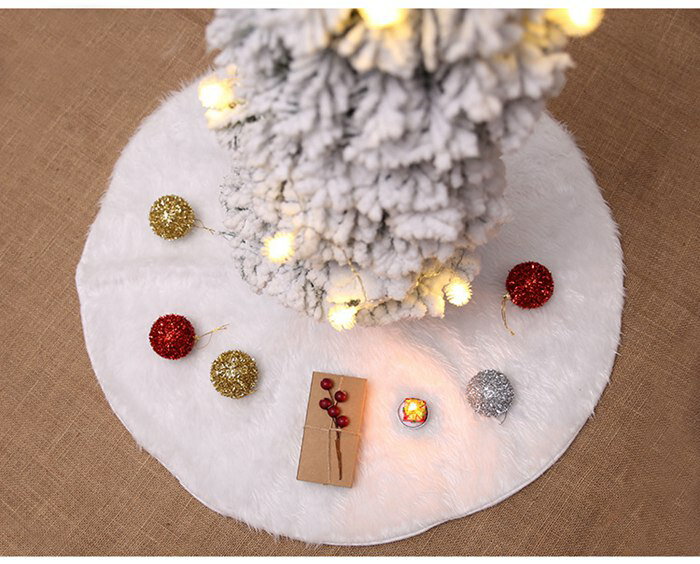 100円OFFクーポン 短納期 大人気 クリスマスツリー 足元隠し スカート 78/90122cm ふわふわ 足元カバー..