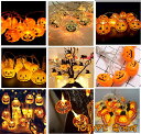 ハロウィン 飾り LED カボチャ ストリング ライト ガーランド 装飾 屋外 玄関 かぼちゃ 2m/3m/6m 10球/20球/30球/40球 インテリアライト 間接照明 LED 室内用 パーティ 誕生日電飾 飾り付け 天井 吊り下げ ガーランド イルミネーション オーナメント