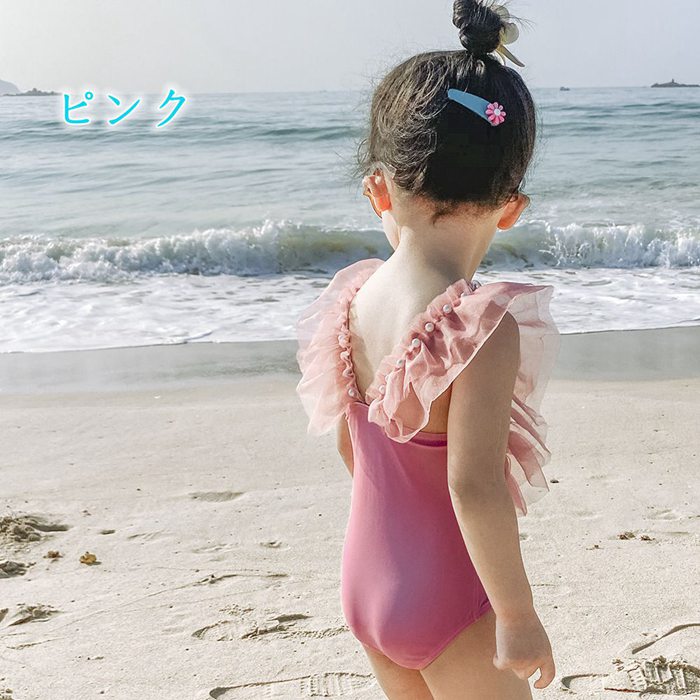 キッズ 子供水着 女の子 ワンピース水着 ガールズ ジュニア キッズ 子供 キッズ 水...