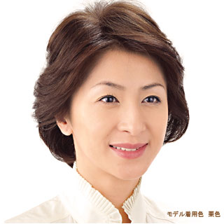 【送料無料】 おしゃれヘアピース(穴なし)HPN-130M Mサイズ 母の日 ギフトに プレゼントに