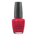 【メール便/送料無料】 OPI オーピーアイ ネイルラッカー NL N25 Big Apple Red ビッグ アップル レッド バレンタイン ギフトに プレゼントに