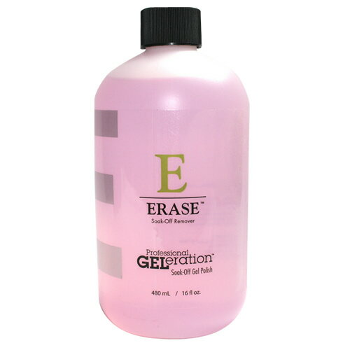 GELeration ジェレレーション ERASE Soak-Off Remover 480ml 母の日 ギフトに プレゼントに