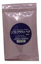 【メール便/送料無料】 ジャパンヘナ 白髪リタッチ部分用ヘナ ソフトブラウン100g 白髪を7トーンに 人工染料混合タイプ ハーブカラー 母の日 ギフトに プレゼントに