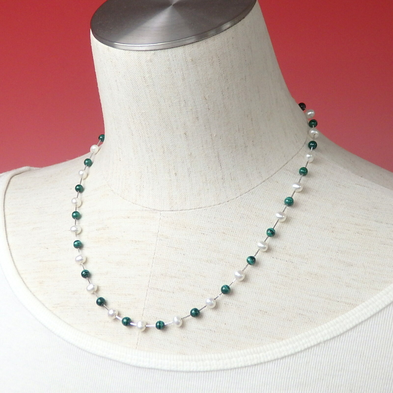 �ͥå��쥹 �ѡ��� �ޥ饫���� ����С��������� ���ơ������ �ͥå��쥹 45cm ø��ѡ��� ø�忿�� ���� ��� �٥ͥ������������