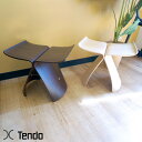世界が認めたスツール！ バタフライスツール（Butterfly stool） S-0521MP-ST、S-0521RW-ST 天童木工（Tendo） 柳宗理（Sori Yanagi） 全2色（メープル、ローズウッド） 送料無料