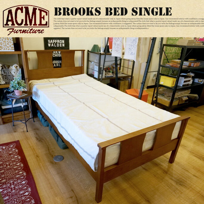 BROOKS BED(ブルックスベッド) SINGLE（シングルサイズ) ACME Furniture(アクメファニチャー)