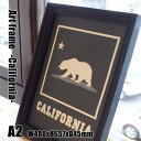 Art Frame California(アートフレーム カリフォルニア) A2 size 黒フレーム TR-4198(CA) ARTWORKSTUDIO(アートワークスタジオ) 送料無料