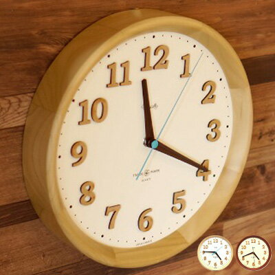 OXNARD WALL CLOCK(オックスナードウォールクロック) 置き・掛け兼用時計 TSI-028・TSI-029 日本製 全2カラー（NATURAL/BROWN）