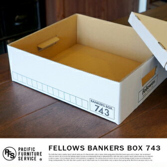 FELLOWS BANKERS BOX 743 BOX(フェローズ バンカーズボックス743 BOX） (FS74302/2P)