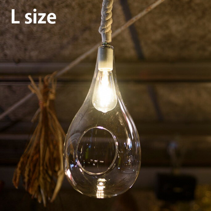 ペンダントライト ボタニックハンギングライトL Botanic Hanging Light L APE-020WH ビカーサ BICASA LED ハンキングテラリウム ガラス 植物 カフェ風 レストラン