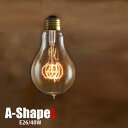 Edison Bulb gA-Shape (L) / 40W / E26hiGW\ouAVFCv(L) 40W / E26j2939AL