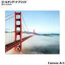 アート キャンバスアート ゴールデンゲートブリッジ Canvas Art Golden gate bridge JIG ZPT-61615 絵画 西海岸 ビンテージ おしゃれ