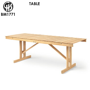 テーブル ダイニングテーブル BM1771 TABLE カールハンセン&サン CARL HANSEN & SON チーク材 アウトドア アウトドアテーブル 折りたたみテーブル ボーエ・モーエンセン 西海岸 カリフォルニア 北欧 オシャレ デザイナーズ家具 キャンプ