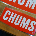 ステッカー ステッカーチャムスロゴスモール Sticker CHUMS Logo Small チャムス CHUMS CH62-1072 シール アウトドア ベランピング キャンプ 西海岸 ソロキャンプ ファミリーキャンプ