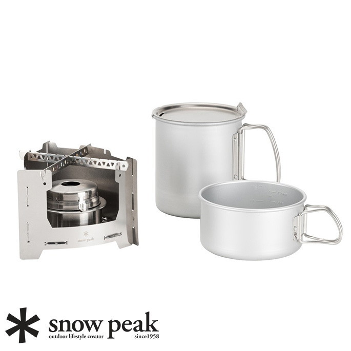 火焔ストーブ 火焔ストーブコーエン クッカーセット Flame Stove Cohen Cooker Set スノーピーク Snow Peak BS-010CS ストーブ アルコールストーブ クッカー バーナー シングルバーナー コンロ キャンプ アウトドア 調理器具